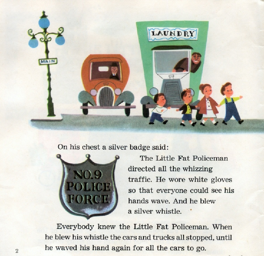 The Little Fat Policeman (04),绘本,绘本故事,绘本阅读,故事书,童书,图画书,课外阅读